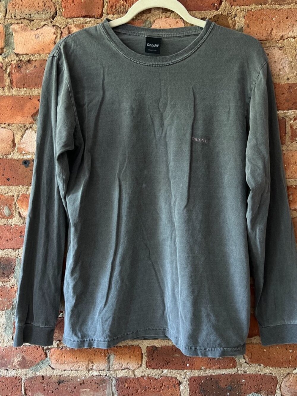 Only NY Men's 100% Cotton Long Sleeve